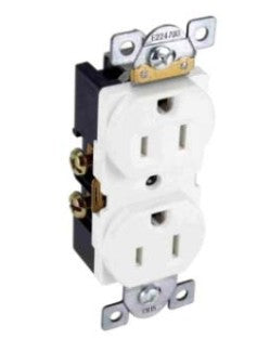 Orbit 15A 125V Ivory Commercial Duplex Receptacle CR15I