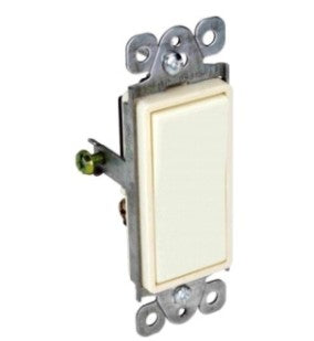 Orbit 15A 120-277V Almond 3-Way Rocker Switch DS315A