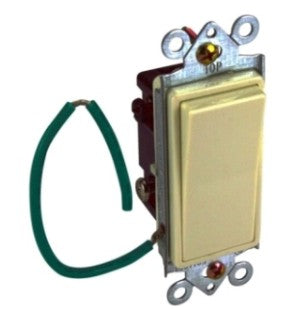 Orbit 15A 120-277V Almond 4-Way Rocker Switch DS415A
