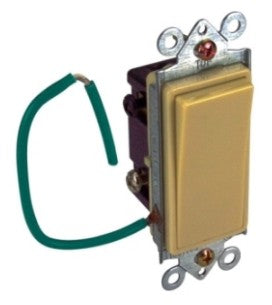 Orbit 15A 120-277V Ivory 4-Way Rocker Switch DS415I