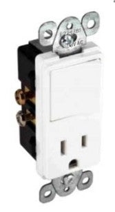 Orbit 15A 120-277V White 4-Way Rocker Switch DS415W