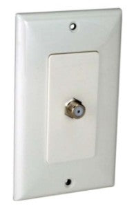 Orbit White Decorative Wall Jack DWJFW