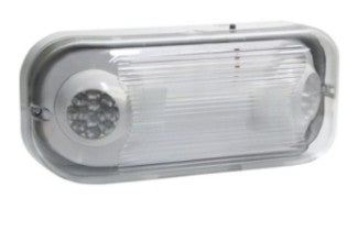 Orbit Twohead LED Wet Location Emerg Light, Black Housing EL2HWPLEDB