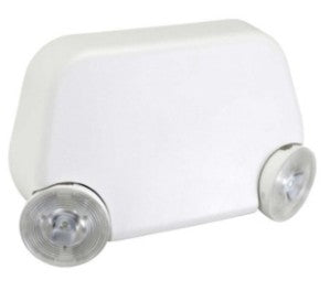 Orbit Twohead Spr Micro LED Emergency Lght Rnd Heads Black Housing, Remote Capable EL2SMLBRC