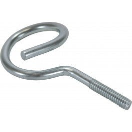 Orbit Threaded Bridle Ring, 4 in Diameter, 1/4 in Metal Screw F4BRT64