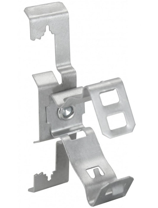 Orbit Conduit to Rod Clip, Snap-Close, 1/2 in - 3/4 in EMT, 1/4 in Rod F4Z34812M