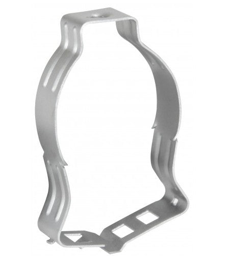 Orbit Conduit Clamp, Snap-Close, 3/8 in FMC, 9/32 in Plain Hole F6M