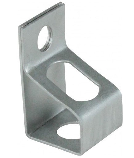 Orbit Threaded Rod Hanger, 3/8 in Hole 1 Plain, 1/4 in Hole 2 Plain F6T