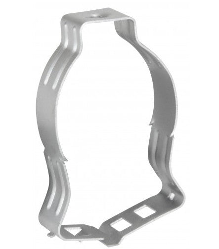 Orbit Conduit Clamp, Snap-Close, 1/2 in - 3/4 in EMT, 9/32 in Plain Hole F812M