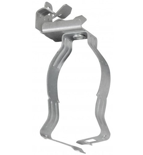 Orbit Conduit to Flange Clip, Bottom Mount 1/2 in - 3/4 in EMT, 1/8 in - 1/4 in Flange Snap-Close F812M24