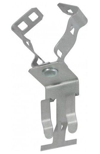 Orbit Conduit to T-Grid Clip, Top Mount, Snap-Close, 1/2 in - 3/4 in EMT F812MATA