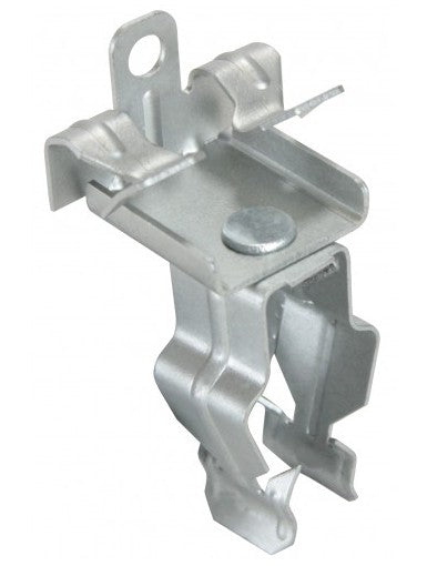 Orbit Conduit to Flange Clip, Bottom Mount 1/2 in EMT, 1/8 in - 1/4 in Flange Push-In F8P24
