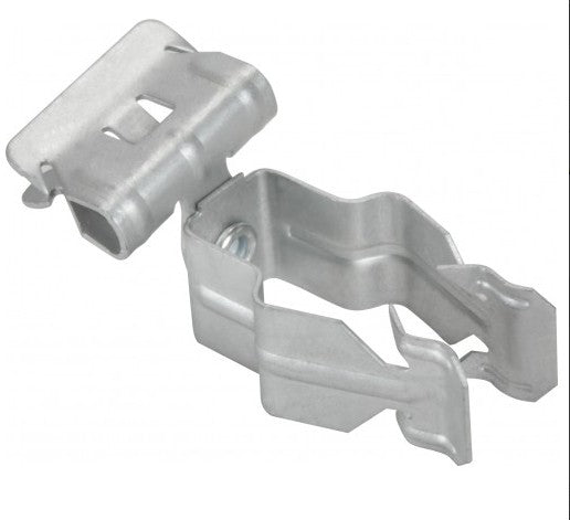 Orbit Conduit to Flange Clip, Side Mount 1/2 in EMT, 5/16 in - 1/2 in Flange Push-In F8P58SM