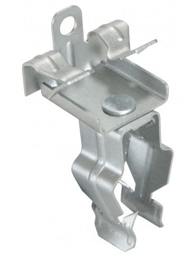 Orbit Conduit to Flange Clip, Bottom Mount 1/2 in EMT, 9/16 in - 3/4 in Flange Push-In F8P912
