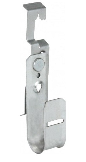Orbit Jhook with Rod Wire Clip, 3/4 in Diameter., 3/8 in Rod FCAT126Z34