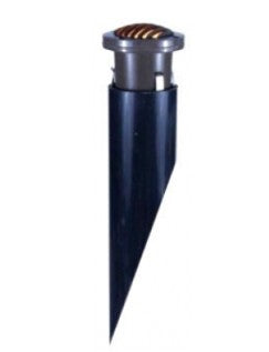 Orbit Fiber Glass MR16 Well Light with Spike Black FG501250PKBK