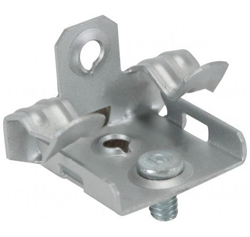 Orbit Ham. on Flange Clip, B.mount W Stud, 5/16 in - 1/2 in Flange, 1/4 in Rod FM58S