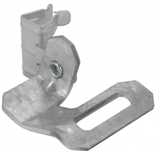 Orbit Strap Hanger for Flange Right Angle, 5/16 in - 1/2 in Flange 1-1/4 in Strap FMSR58