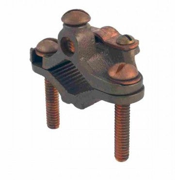 Orbit 1/2 in 1 in Arm. Gr Clamp W Brnze Screw, #8#4 GCAB50100