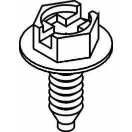 Orbit 1032 X 3/8 in Green Ground Screw GS1032