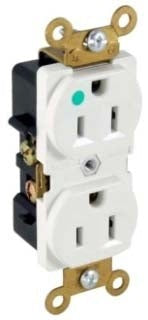Orbit 15A Hospital Grade Duplex Rec. Red HR15R