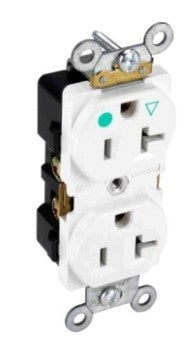 Orbit 20A Ig Industrial Duplex Rec. White IGR20W