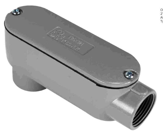 Orbit Type Lb Threaded Conduit Body 2 in + Cg LB200A
