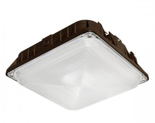 Orbit Slim LED Canopy Motion Compatible 75W 120-277V 5000K Bronze LCM775WCW
