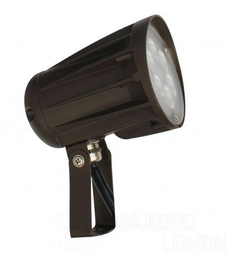 Orbit LED Bullet Flood Light with Trunnion 15W 120-277V 3000K Warm White Bronze LFL2015WWWT