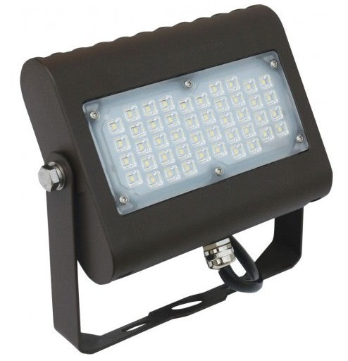 Orbit LFL 7 Slim LED Flood Light with Trunnion 30W 120-277V 3000K Bronze LFL730WWWT