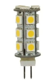 Orbit LED Jc Bipin 1.7w 1225 Verde Green 4 4100K Cool White LJCCW