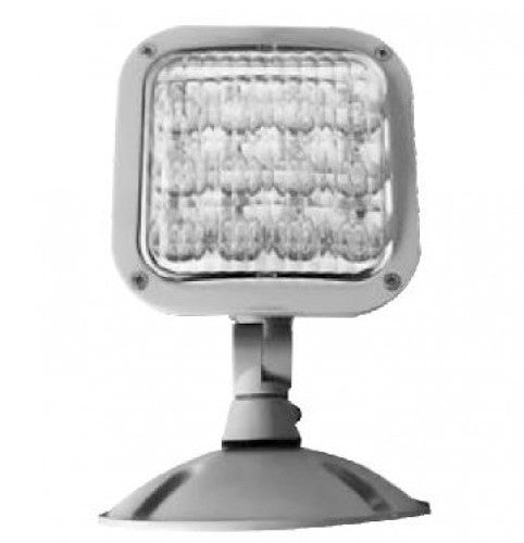 Orbit Single Square. Wet Loc. LED Head, Multi Volt, Gry Hsg LRHSWP1MVGY