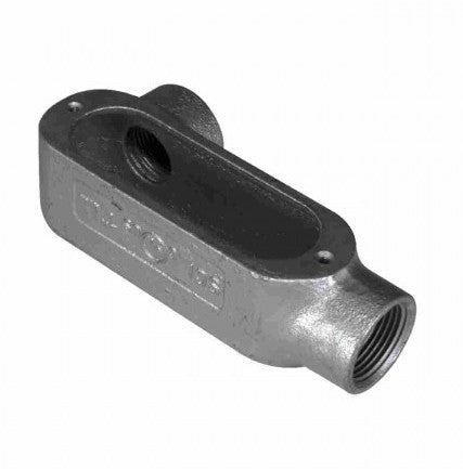 Orbit Threaded Conduit Body, Malleable Iron, Ll, 4 in MLL400