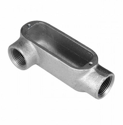 Orbit Threaded Conduit Body, Malleable Iron, Lr, 3/4 in MLR75