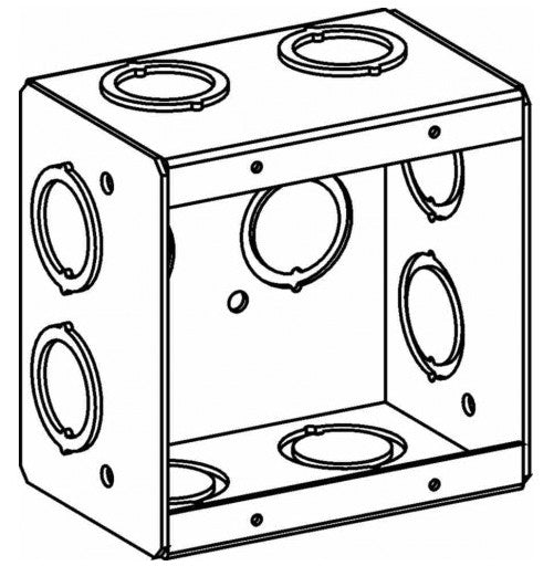 Orbit 2G Masonry Box 2-1/2 in Deep MSB2