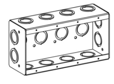 Orbit 4G Masonry Box 2-1/2 in Deep MSB4