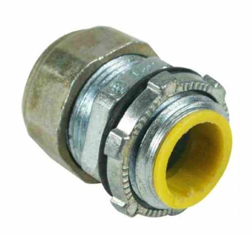 Orbit Zinc EMT Compression Connector Insulated 2-1/2 in Rt OF607SW