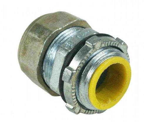 Orbit Zinc EMT Compression Connector Insulated 3-1/2 in Rt OF609SW