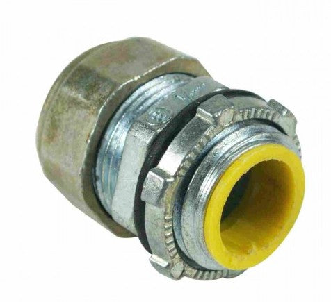 Orbit Zinc EMT Compression Connector Insulated 4 in Rt OF610SW