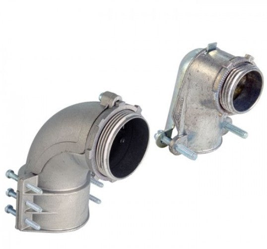 Orbit Zinc 90D Angle Flex Squeeze Connector 312 OF6469
