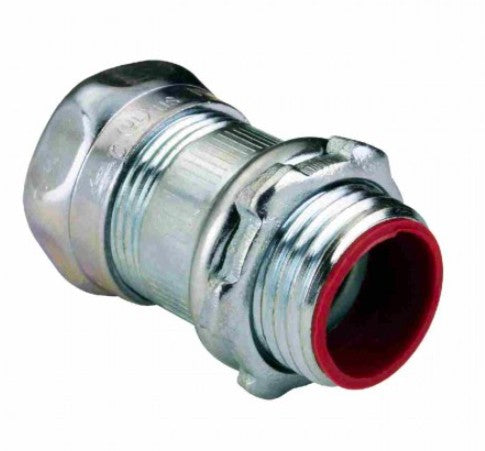 Orbit Steel EMT Compression Connector Insulated 3 in OF7608S