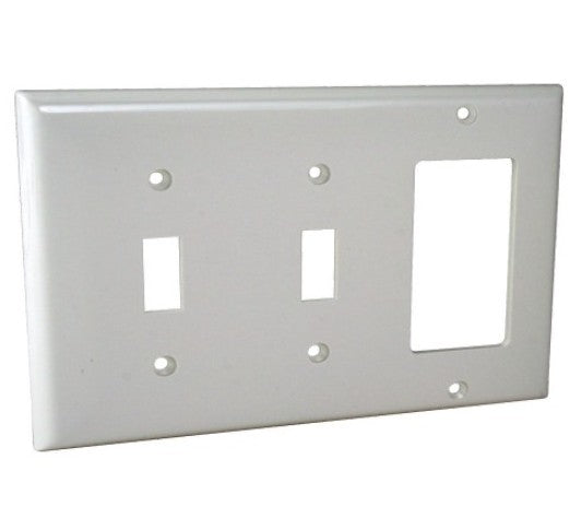 Orbit 3G Wall Plate 2 Switchgfi Ivory OP226I