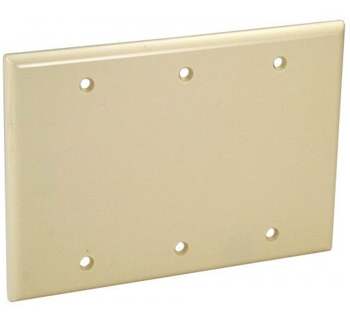 Orbit 3G Wall Plate Blank Ivory OP33I
