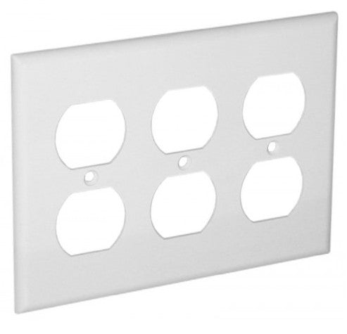 Orbit 3G Wall Plate Duplex Ivory OP83I