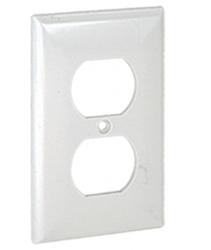 Orbit 1G Wall Plate Duplex Gray OP8G