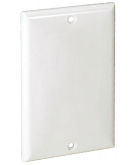 Orbit Midi 1G Wall Plate Blank White OPM13W