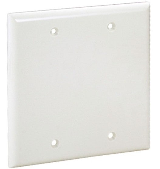 Orbit Midi 2G Wall Plate Blank White OPM23W