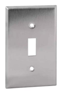 Orbit 1G Stainless Cover Toggle Switch OS1