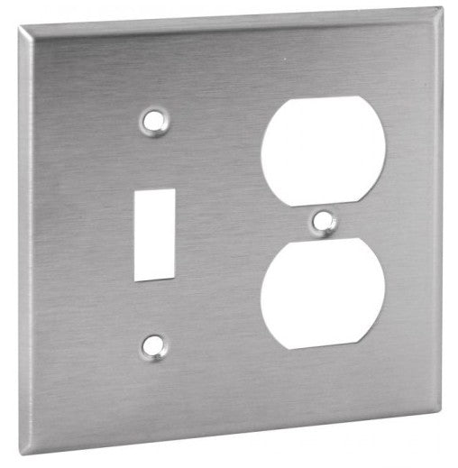 Orbit 2G Stainless Cover Toggle Duplex OS18