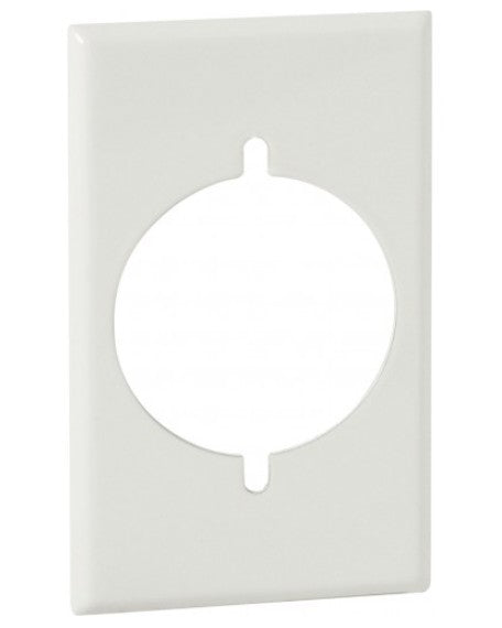 Orbit 1G Wht Steel Cover Pwr Outlet 2.125 in OS724PW